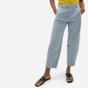 EVERLANE Utility Barrel Pant in Light Powder Blue
